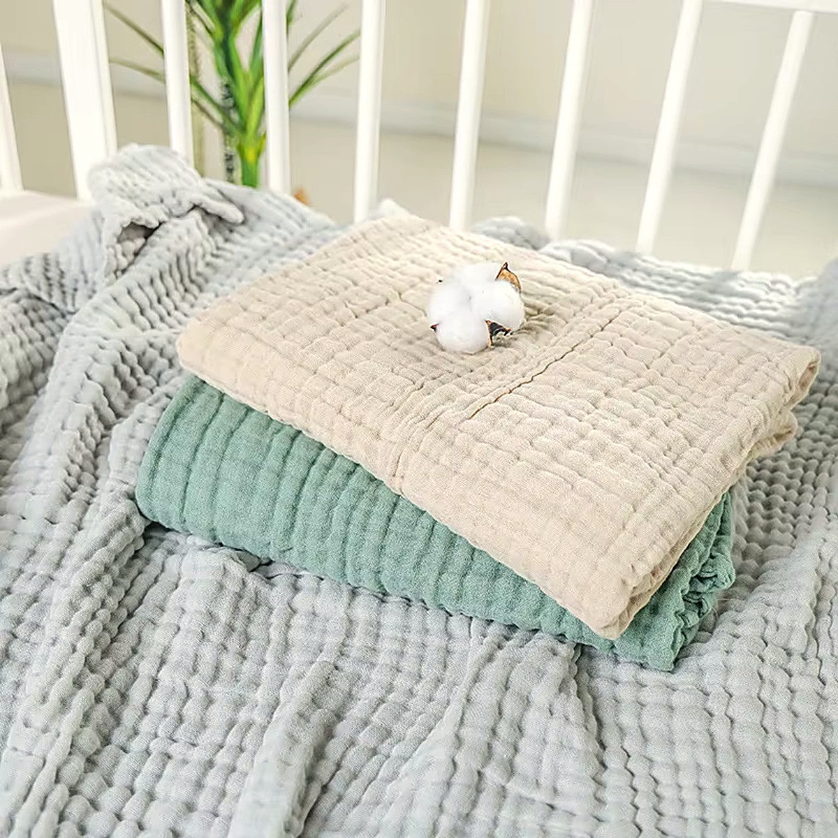 Couverture Douceur en Gaze de Coton