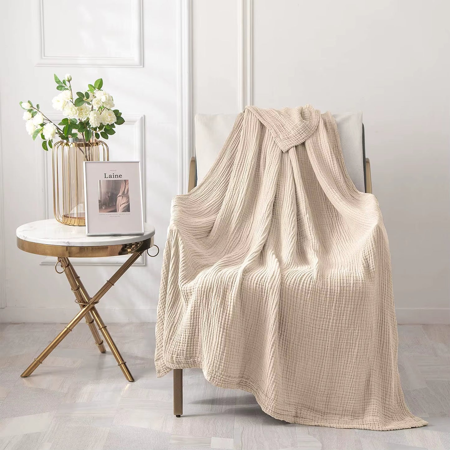 Couverture Douceur en Gaze de Coton